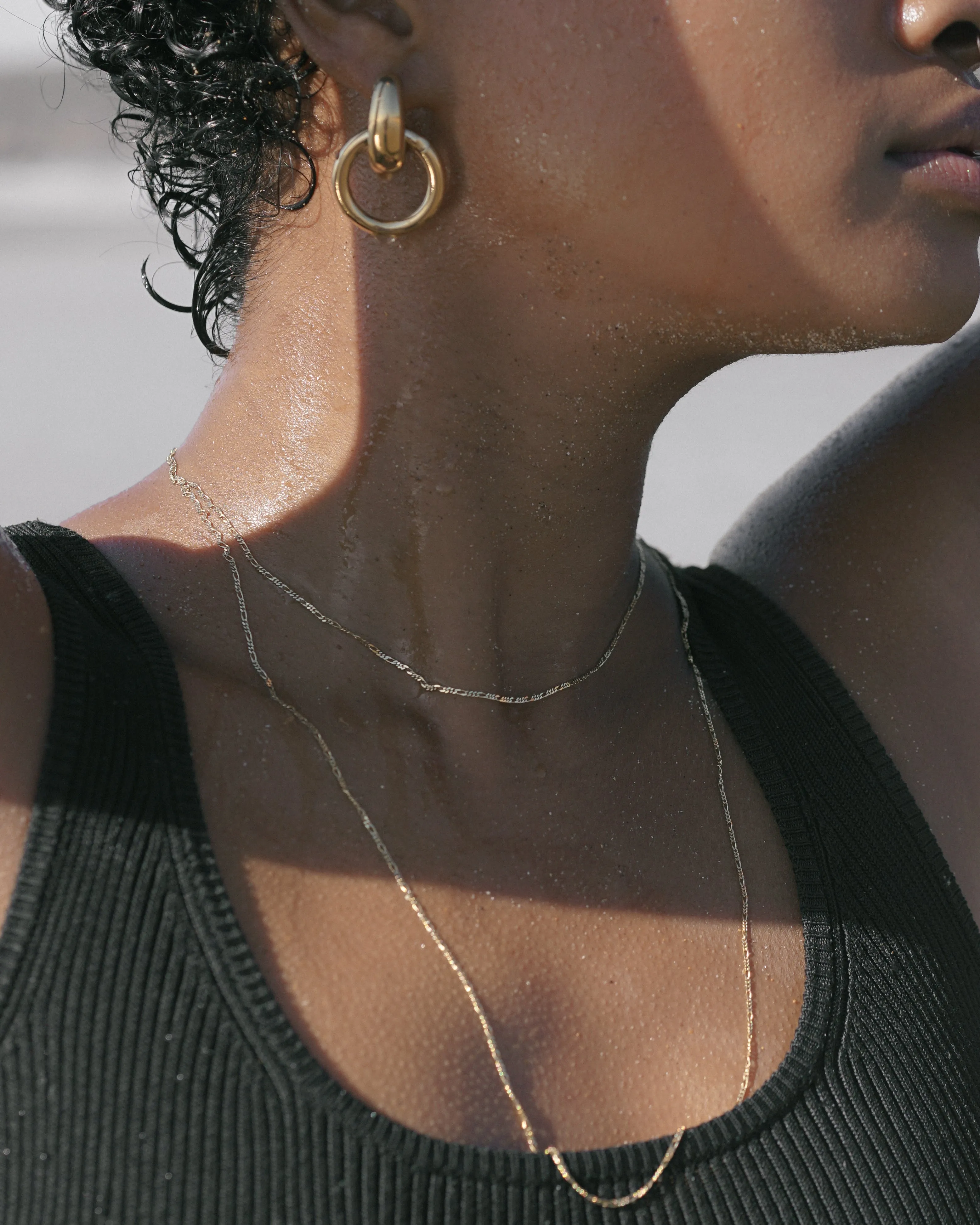 Baby Fig Chain Necklace