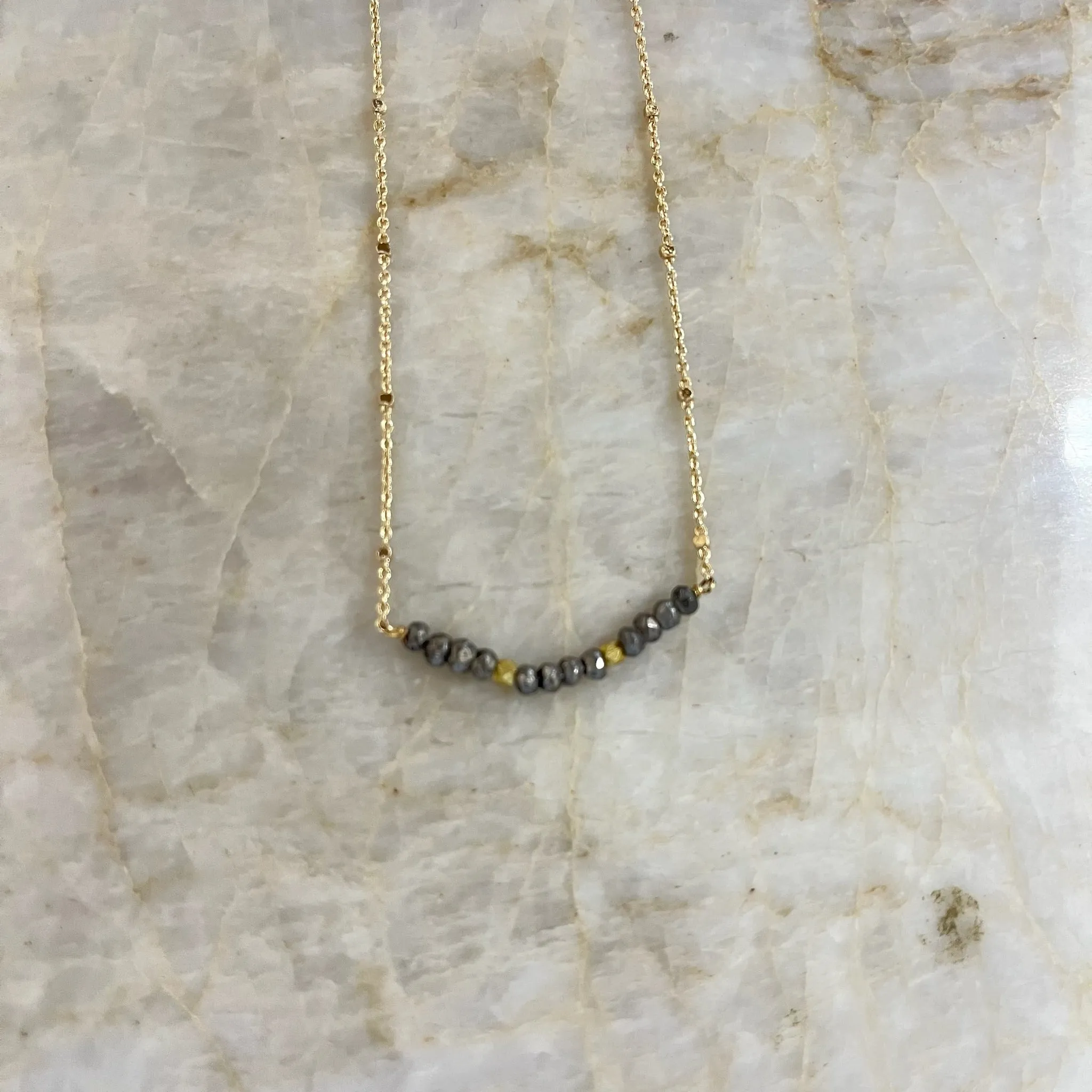 Bar Bead Necklace