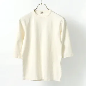 BARNS / Heavy spun milled fabric 6.5/10 sleeve T-shirt