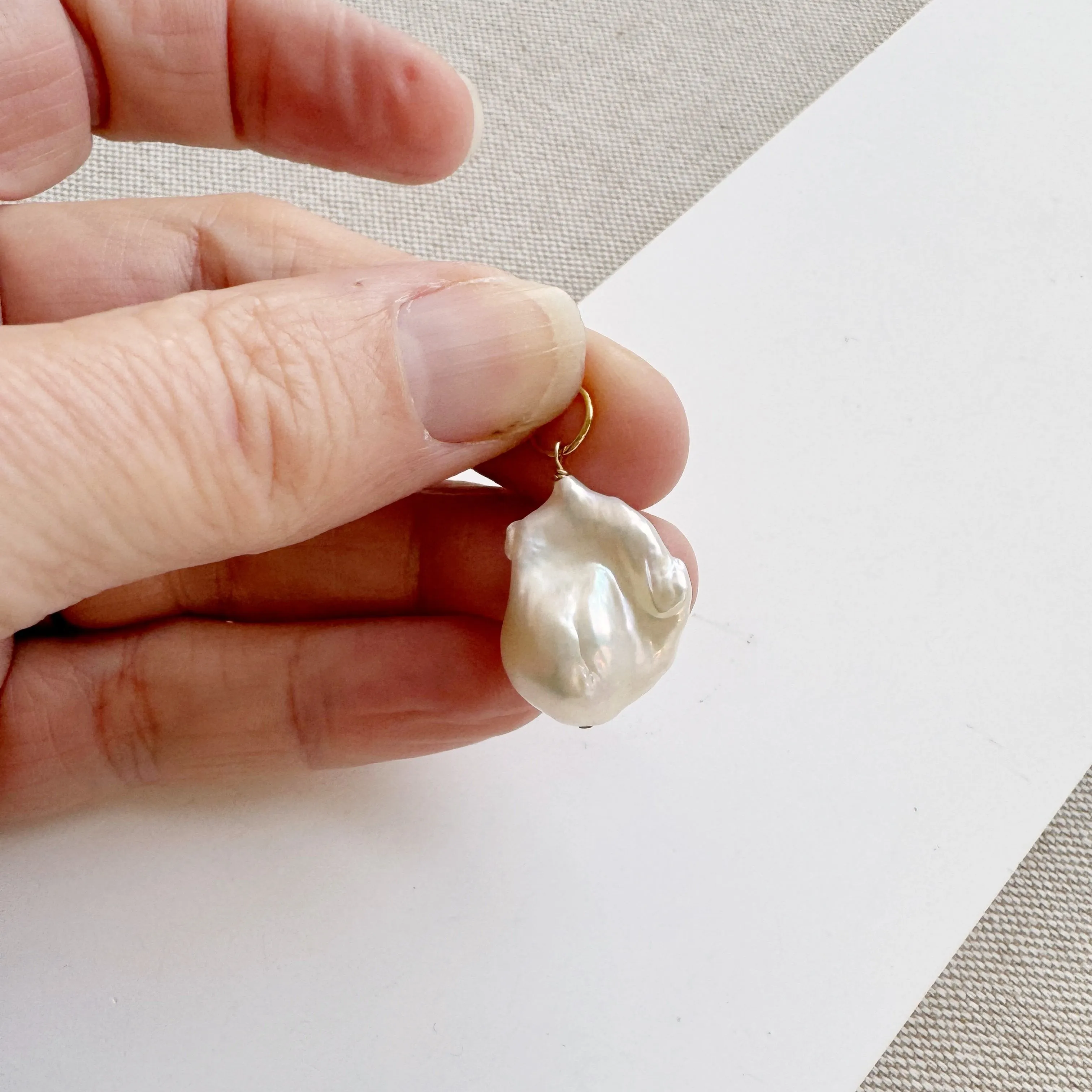 Baroque Pearl Bijou Charm