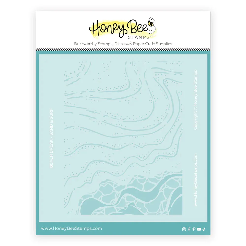 Beach Break Coordinating Stencil (Set Of 2)