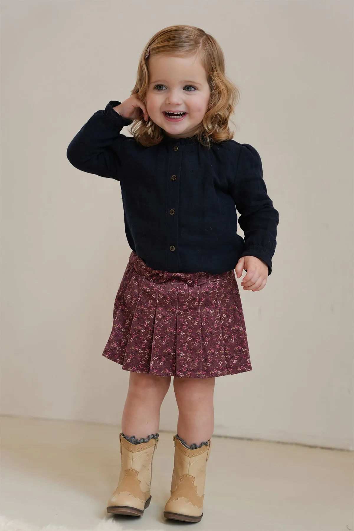 Beau Blouse Navy