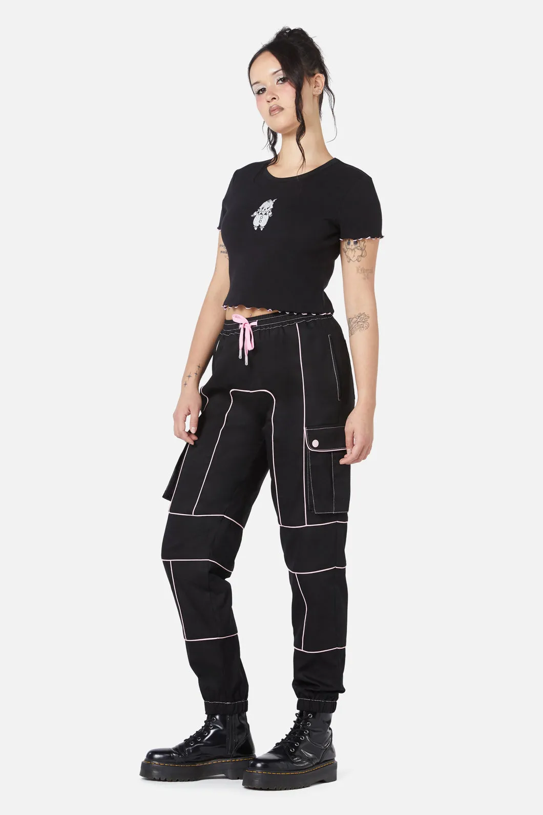 Bebe Cuffed Cargo