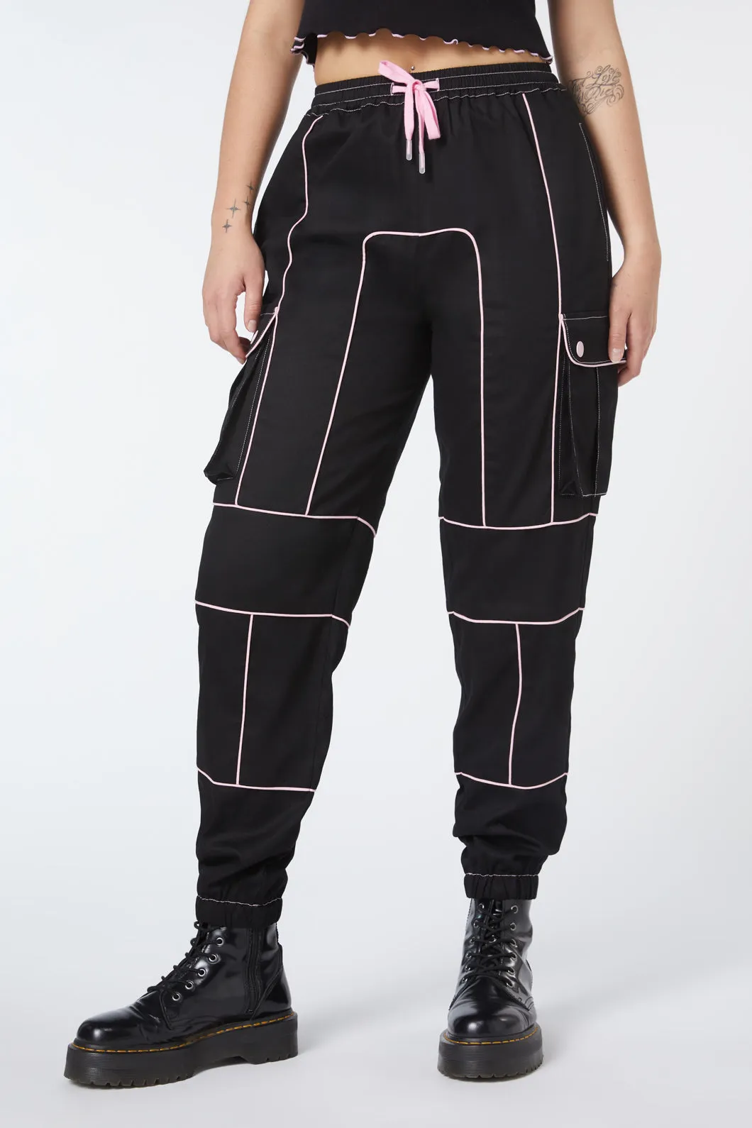 Bebe Cuffed Cargo