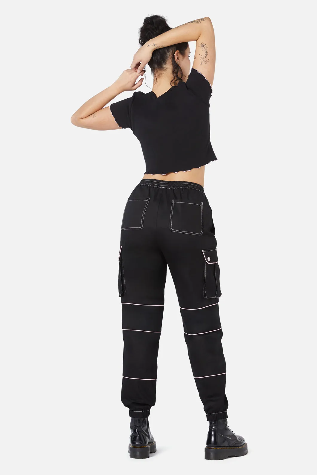 Bebe Cuffed Cargo