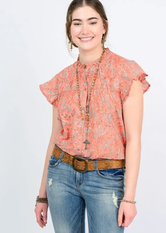 Berta Flowy Top