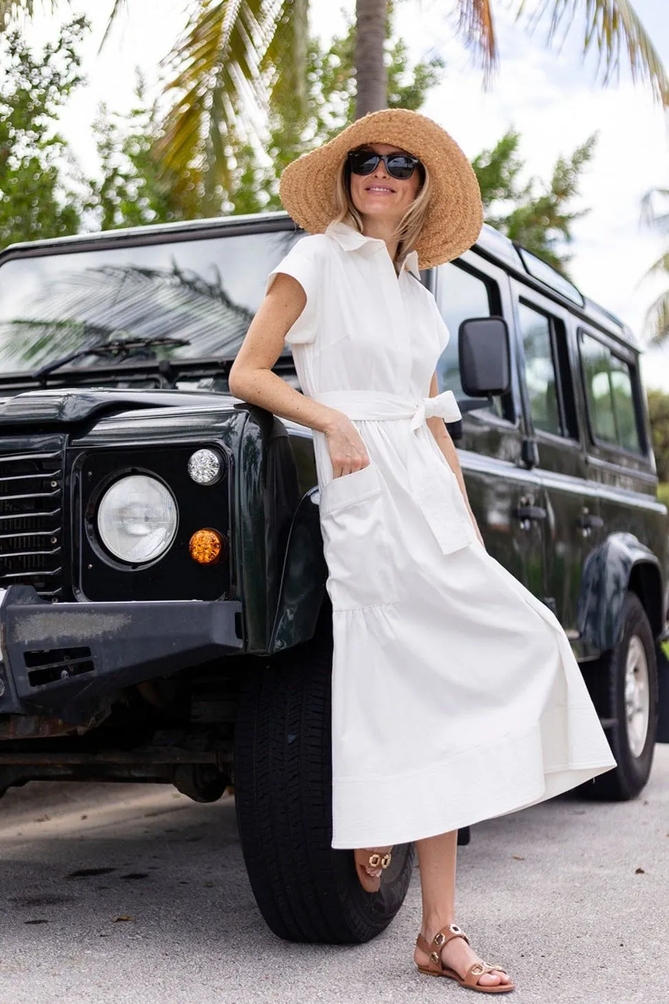 Betty Dress - Blanc