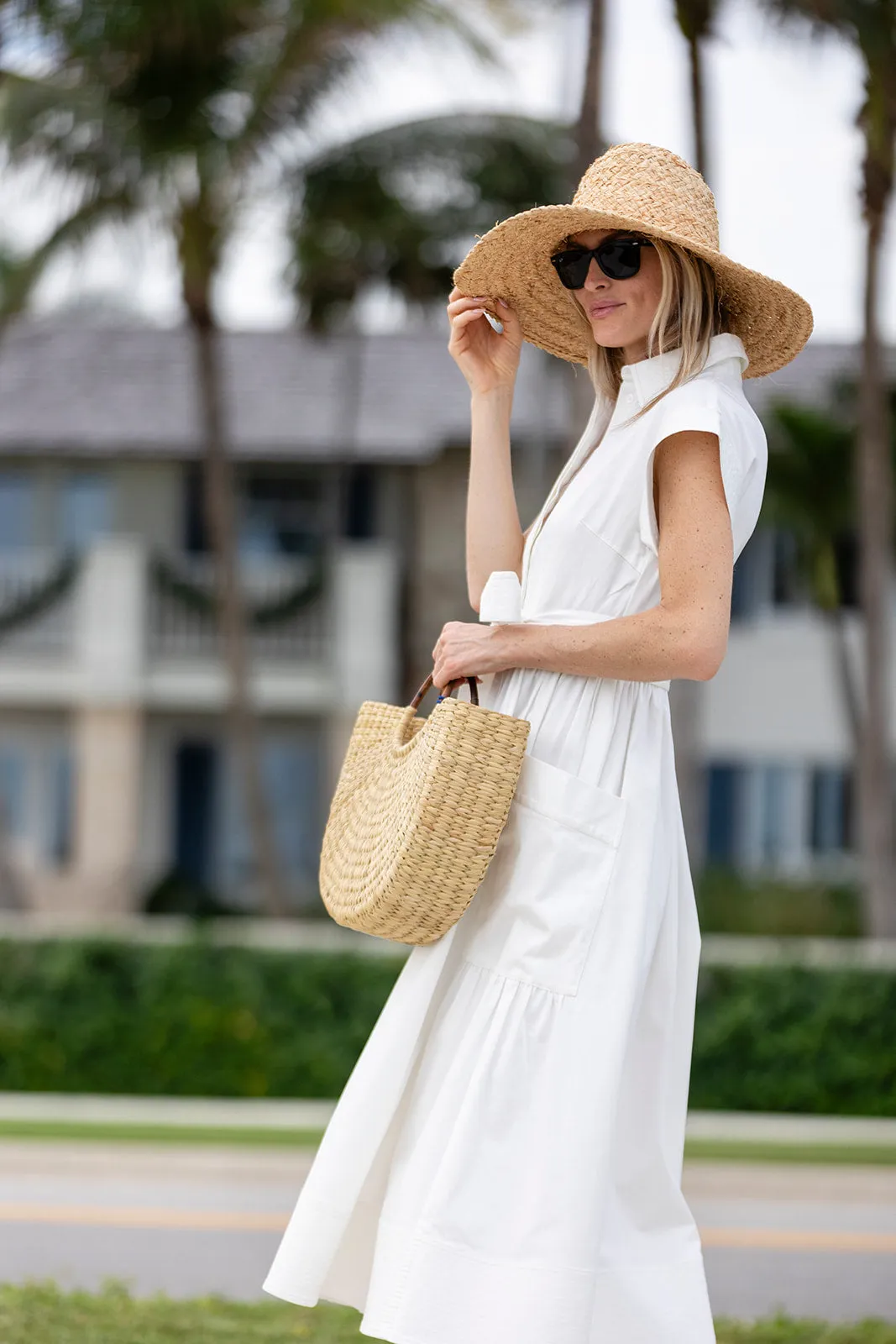Betty Dress - Blanc