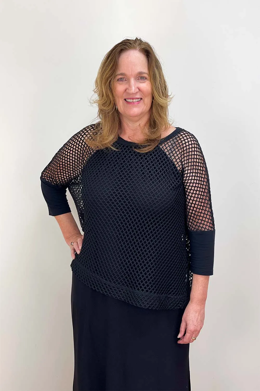 Bittermoon - T507 Jane Mesh Top