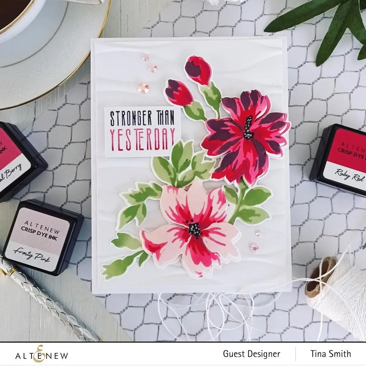Bitterroot Flower Layering Stencil (3 in 1)