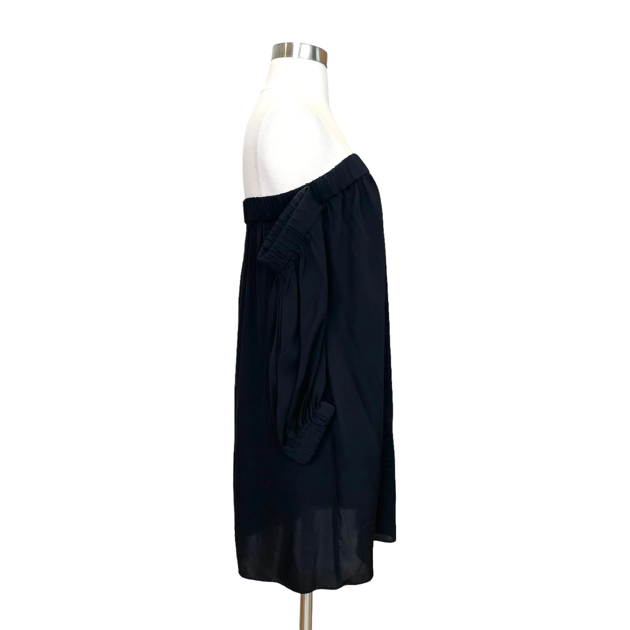 Black Off-Shoulder Dress - S