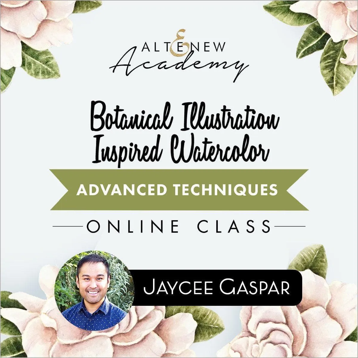 Botanical Illustration Inspired Watercolor: Advanced Watercolor Techniques Online Class
