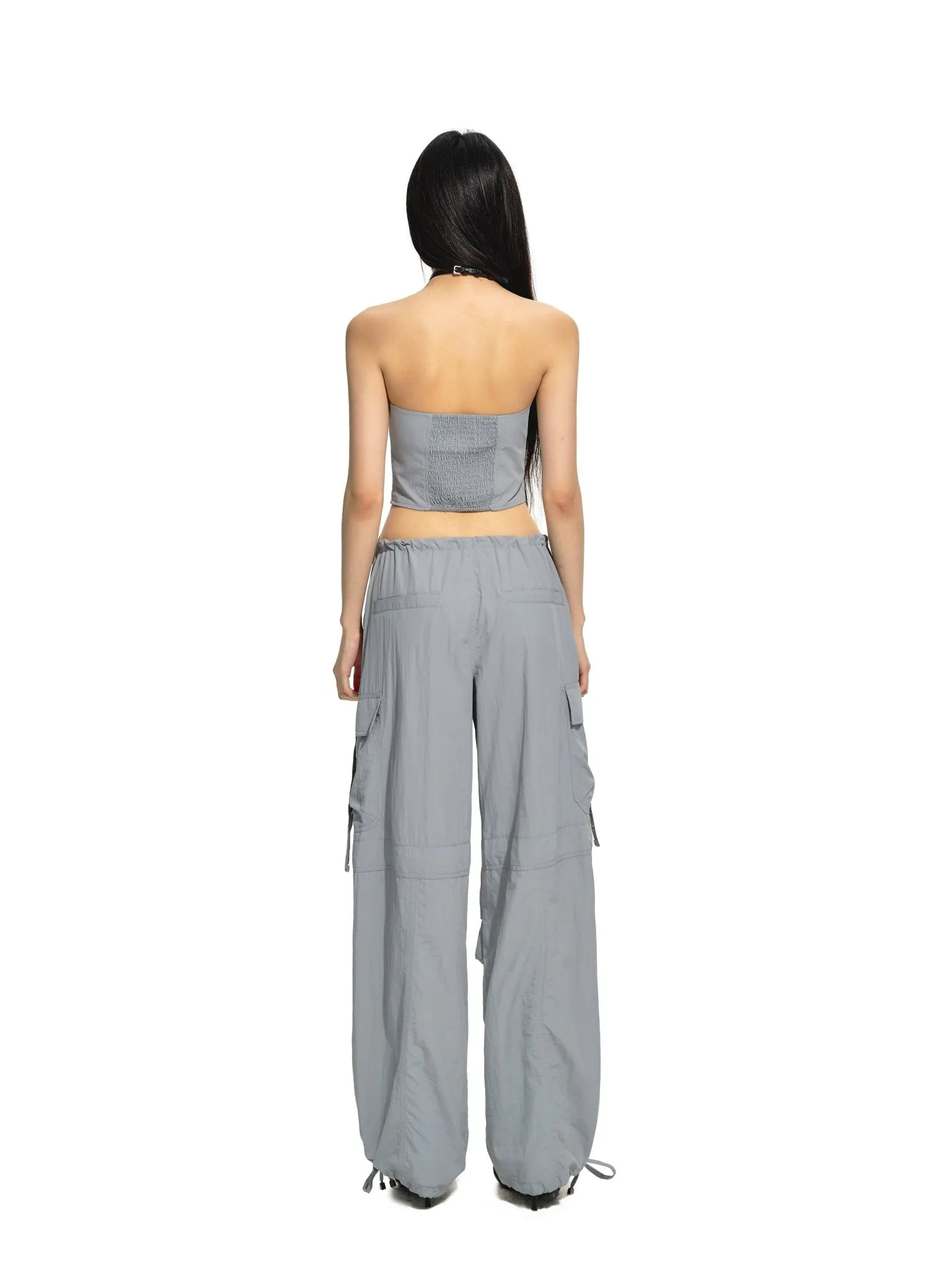 Boundless Overalls Gray