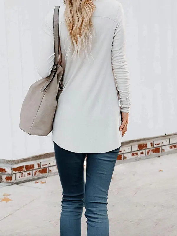Boyfriend Cardigan for Casual Outings Fall Layering