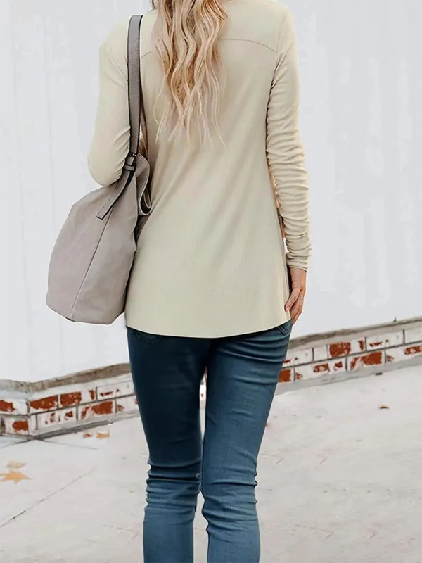 Boyfriend Cardigan for Casual Outings Fall Layering