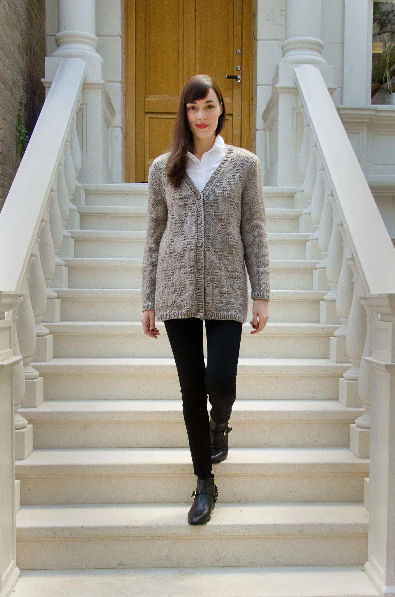 Boyfriend Diamond Cardigan