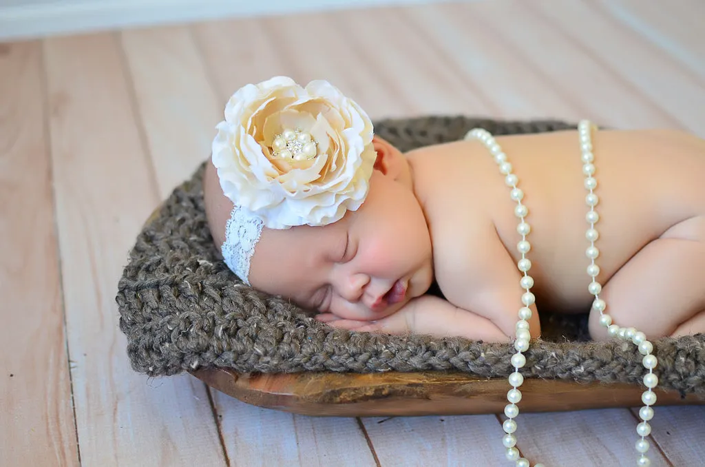 Brown marble newborn baby layering bump blanket