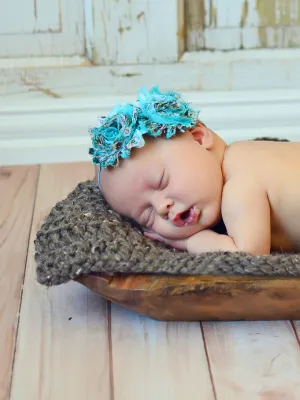 Brown marble newborn baby layering bump blanket