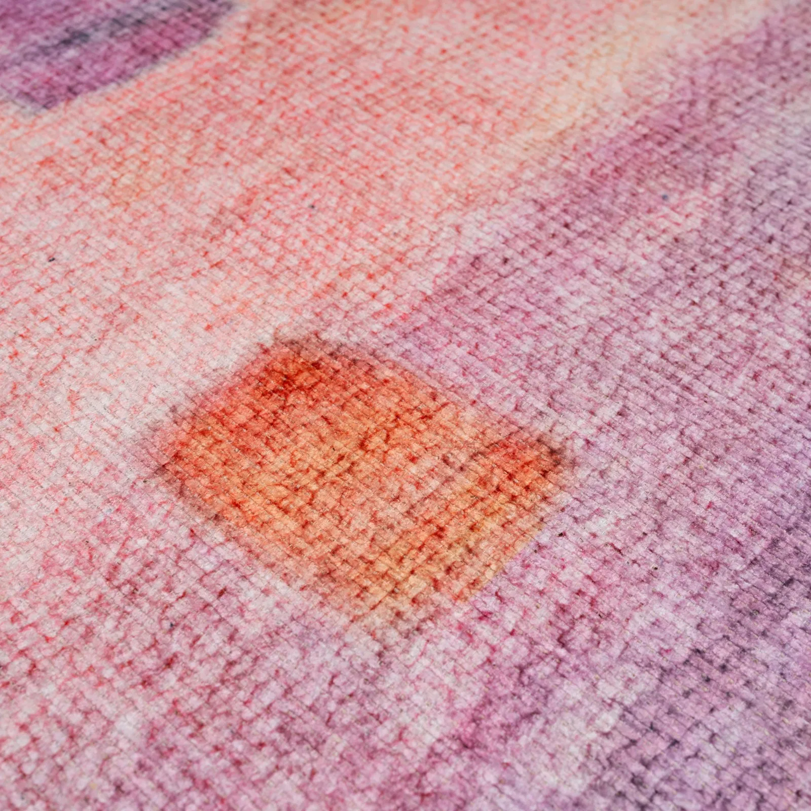 Brushed Canvas Washable Designer Rug - Outing