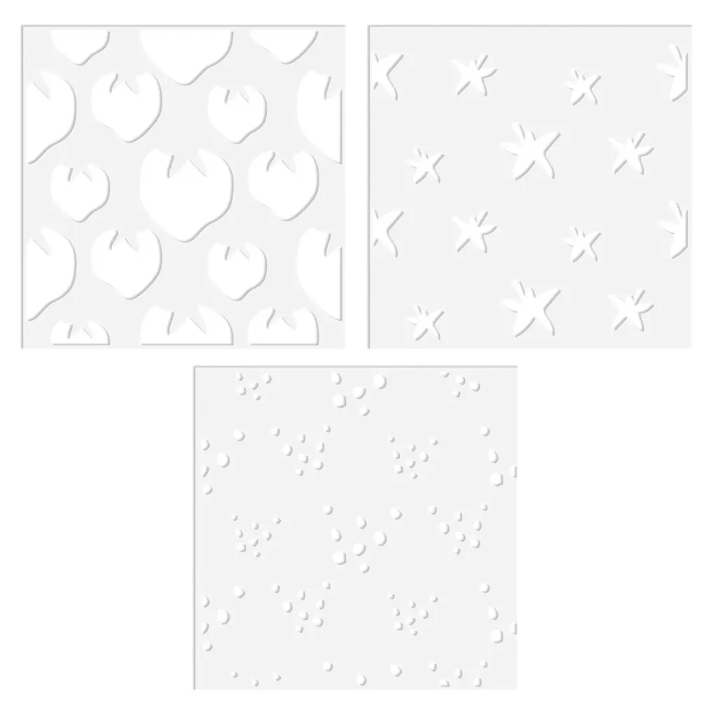 Brutus Monroe - Mini Layering Stencil - Strawberries