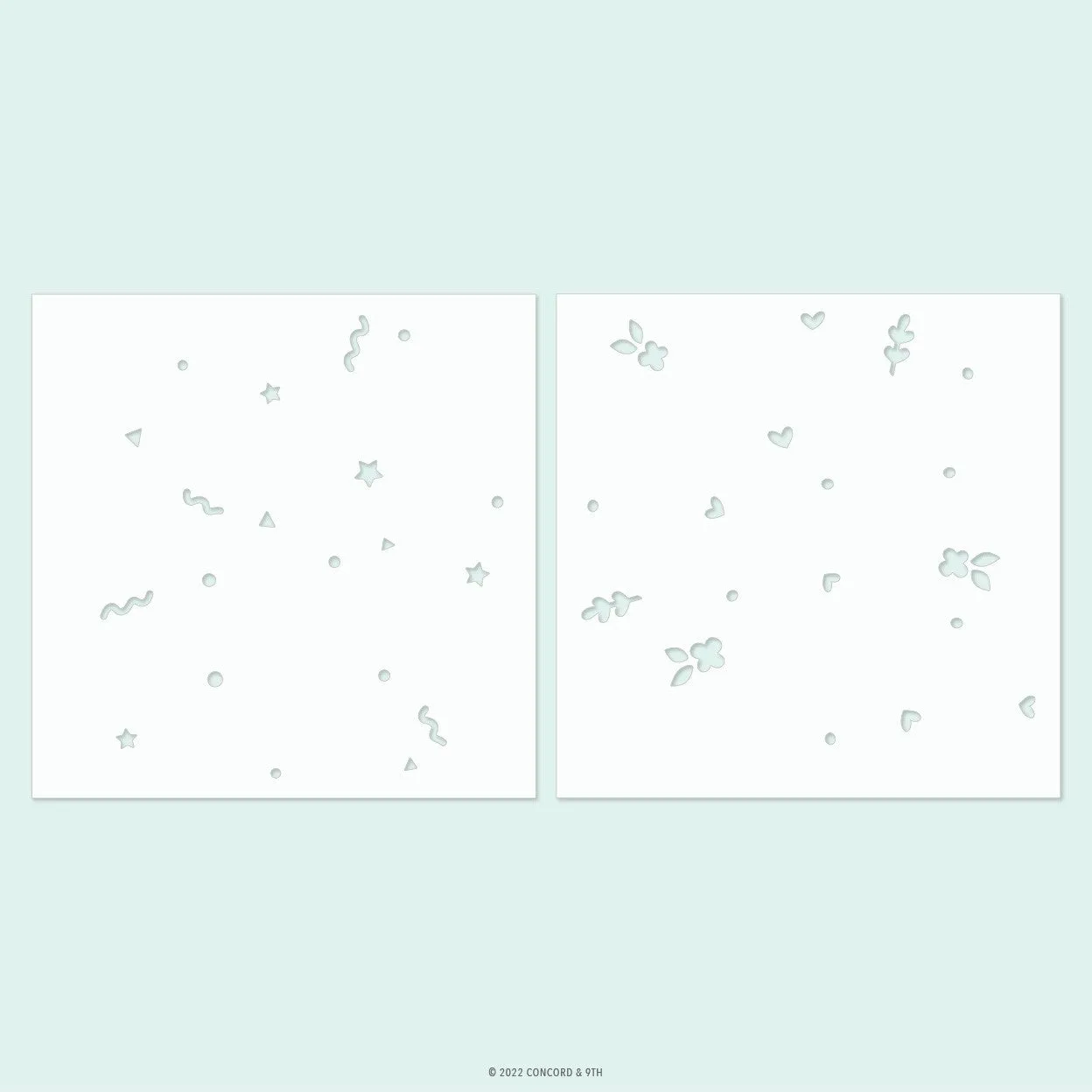 Bursting Backgrounds Turnabout™ Stencil Pack (2 qty; 6 x 6)
