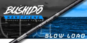 Bushido Nanophene Slow Load Series Rod - American Tackle