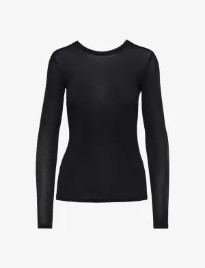 Butter   Cashmere Layering Long Sleeve Shirt
