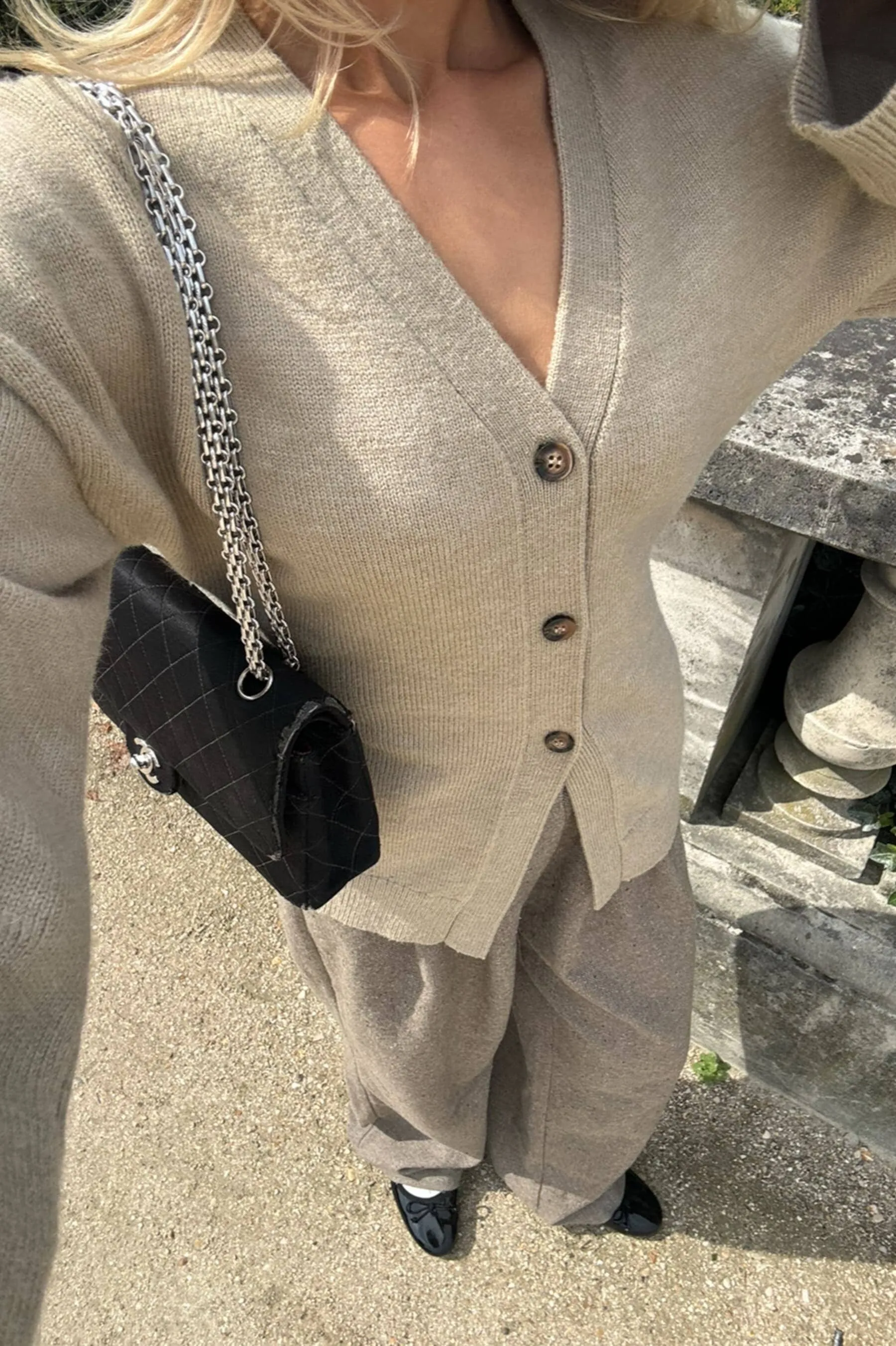 BYIC - Karmaic Fitted Cardigan - beige Beige