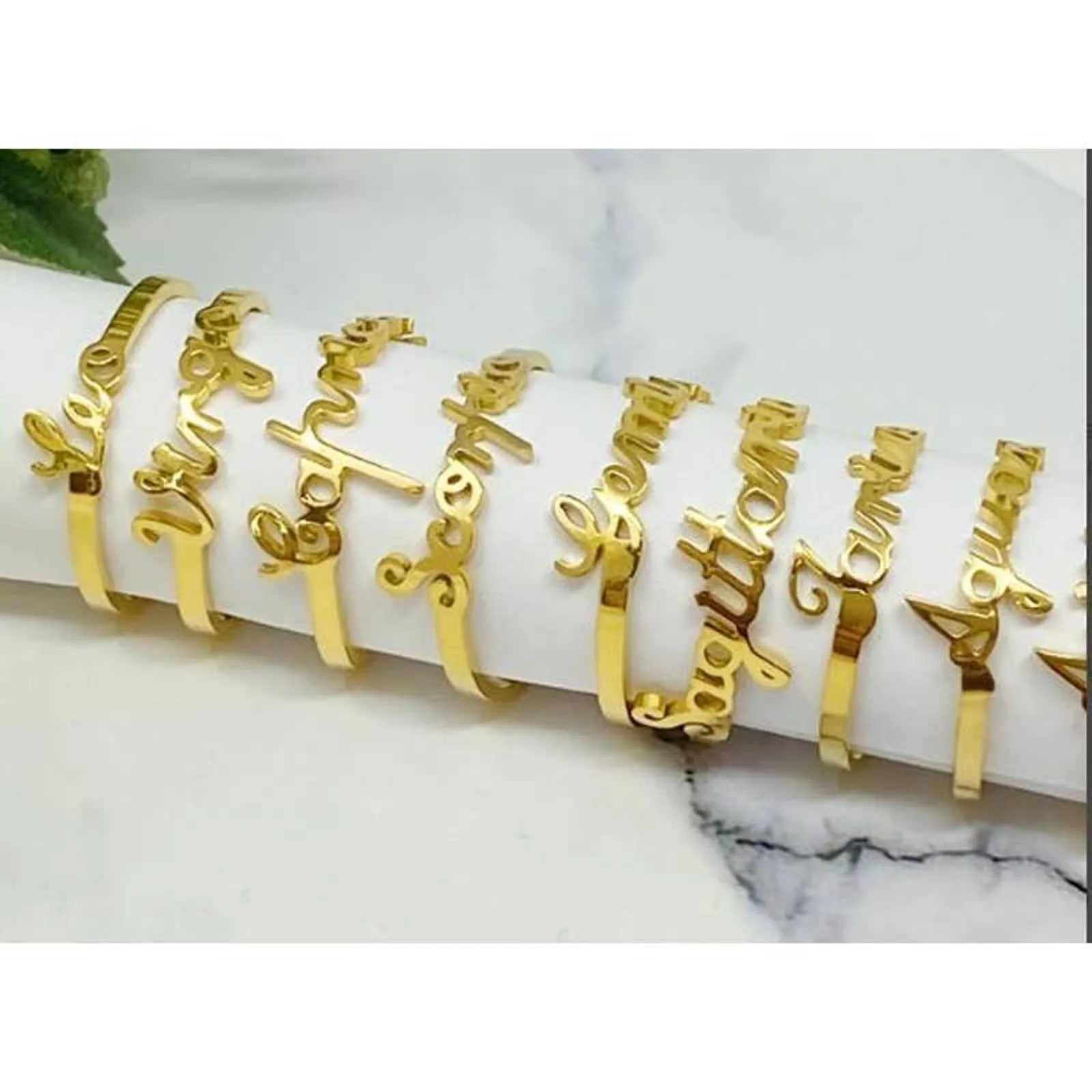 Cancer Zodiac Scripted Stacking Layering Ring