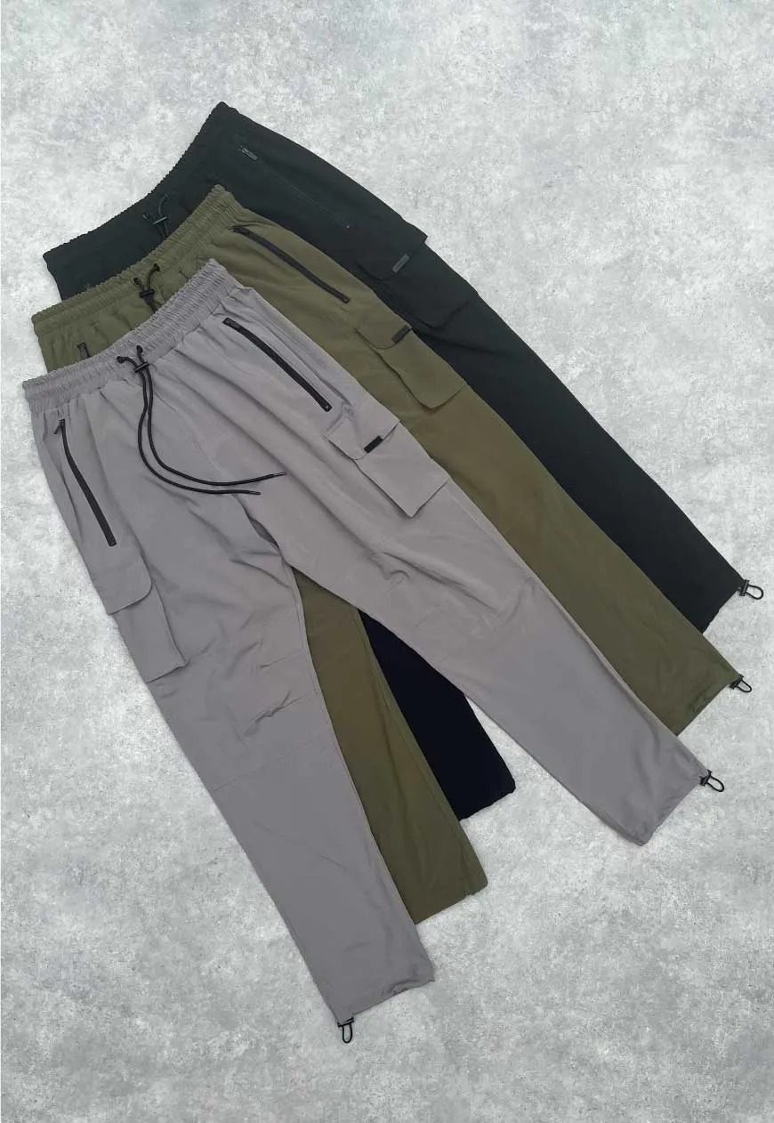 CARGO PANTS - BLACK