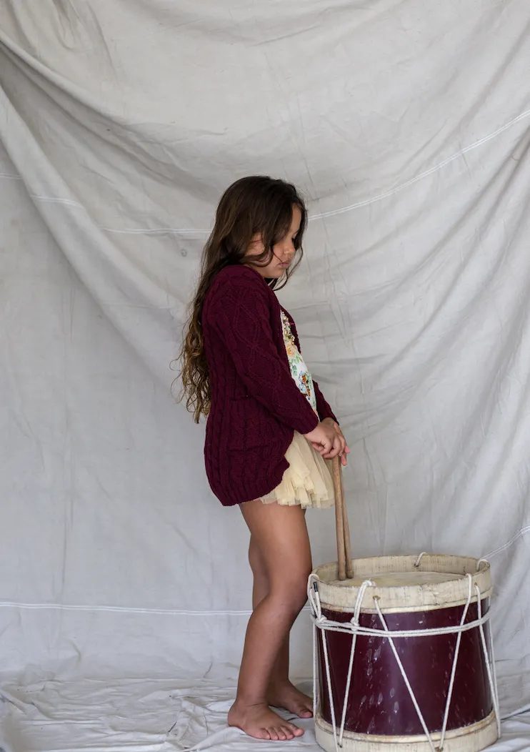 Carla Cardigan - Mulberry Jam
