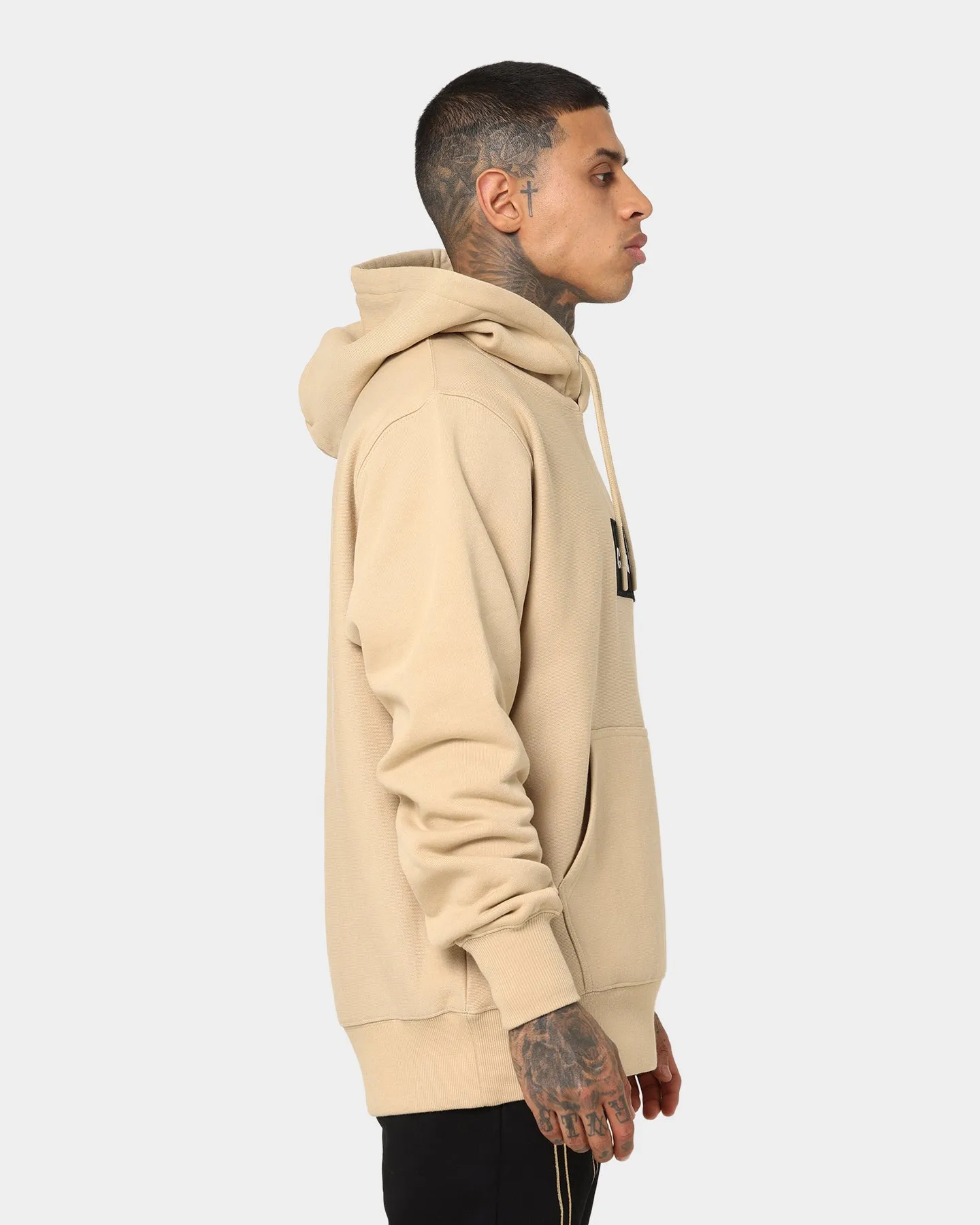 Carré Box Classique Hoodie Stone/Black