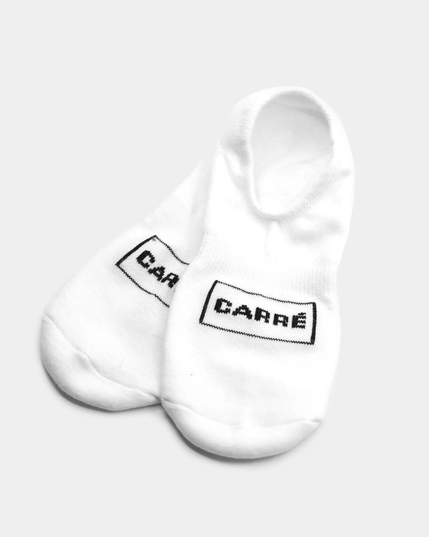 Carré Men's Classique No Show Sock 3 Pack Black/White