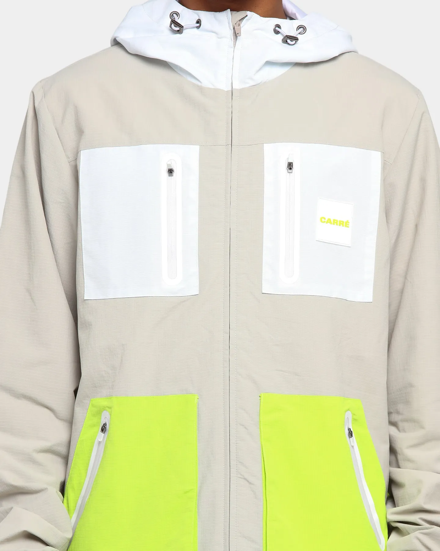 Carré Objectif Windbreaker Grey/Green