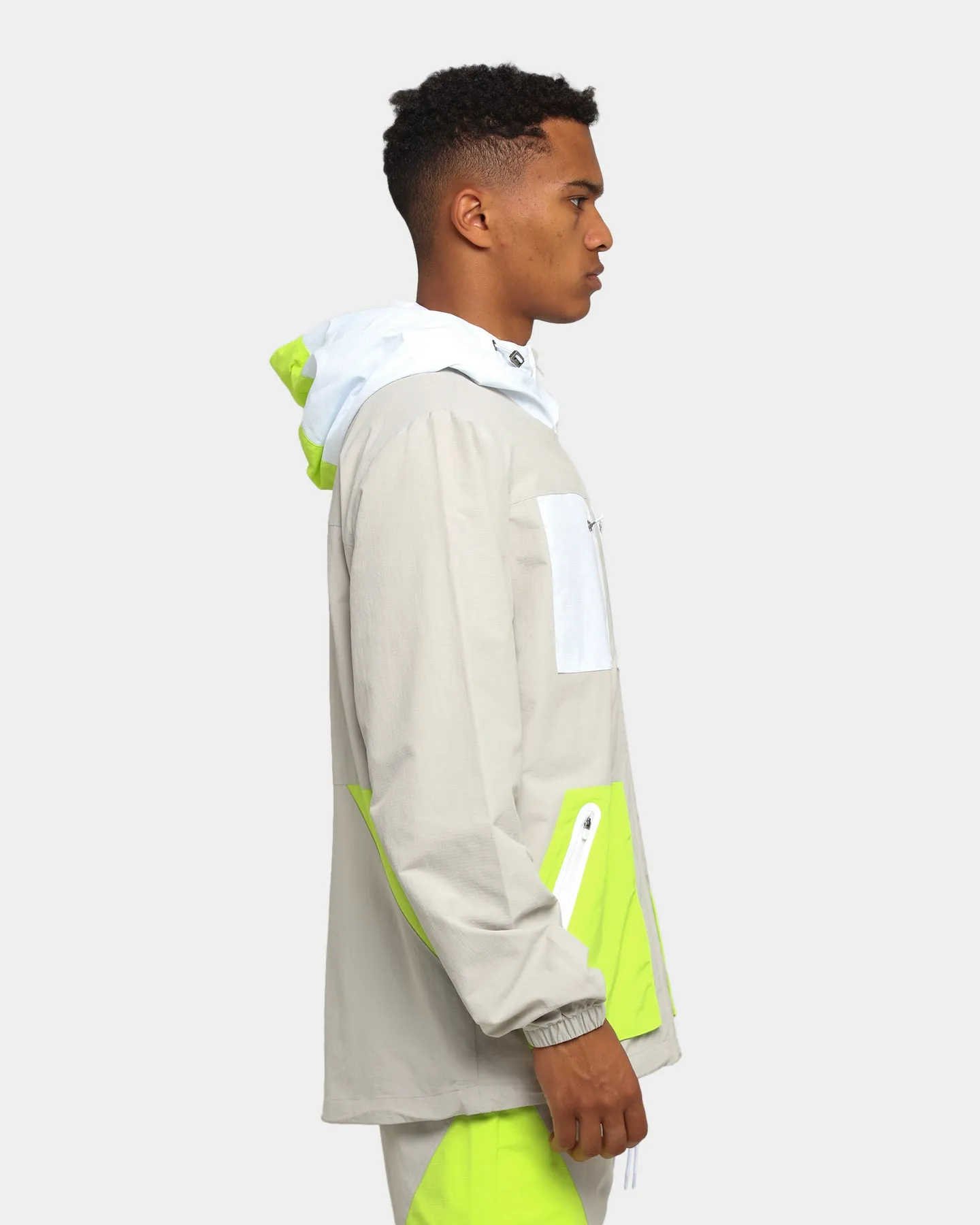 Carré Objectif Windbreaker Grey/Green