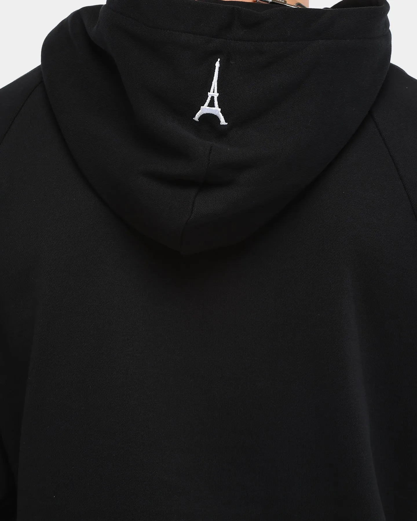 Carré Scripted Raglan Hoodie Black/White