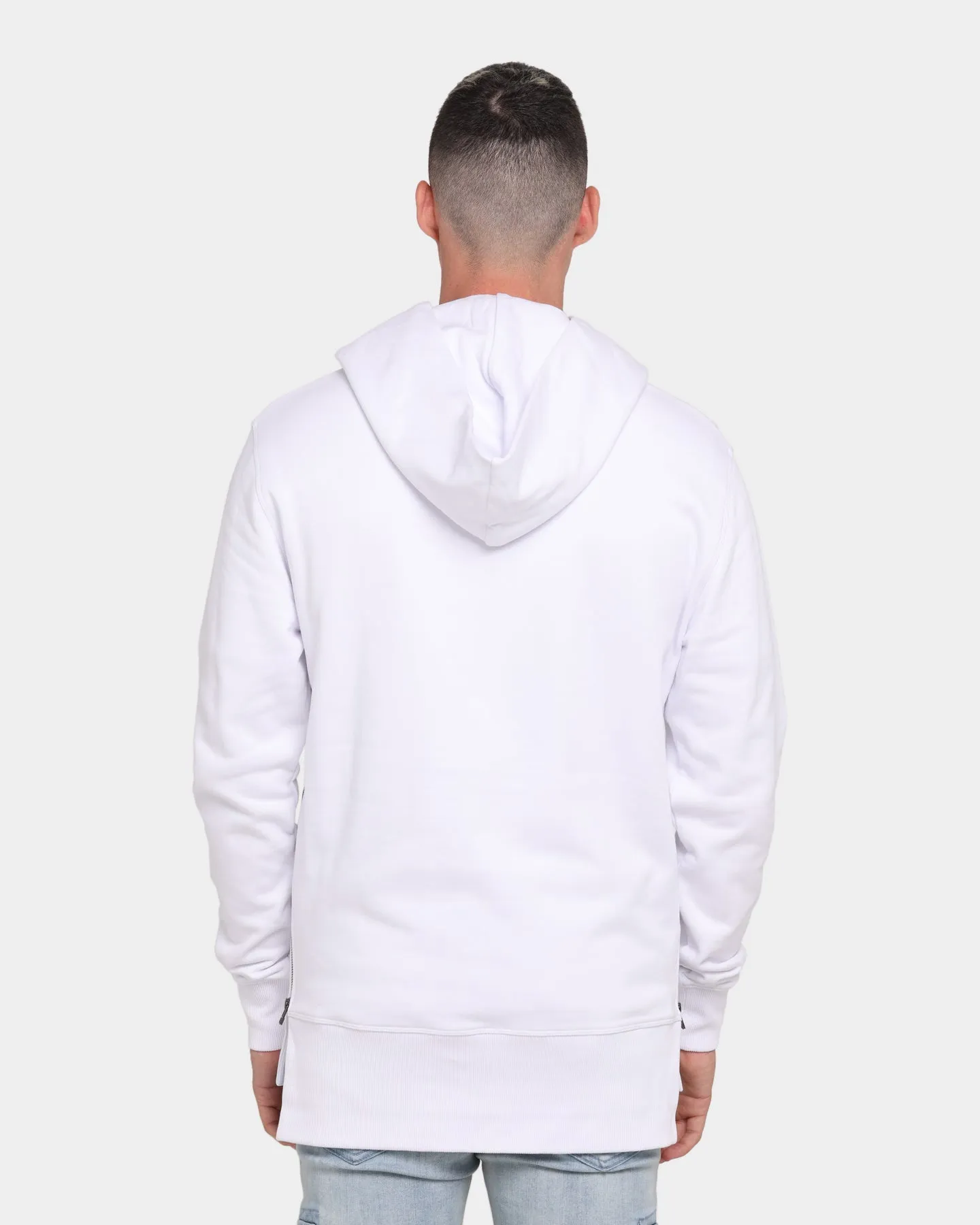 Carré Slash Raffine Hoodie White