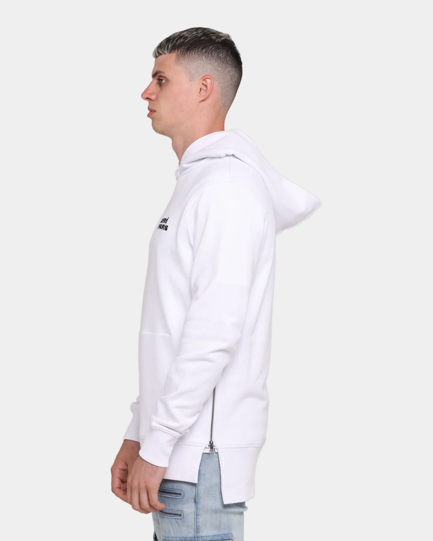 Carré Slash Raffine Hoodie White