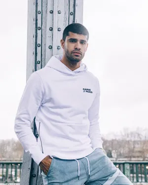 Carré Slash Raffine Hoodie White
