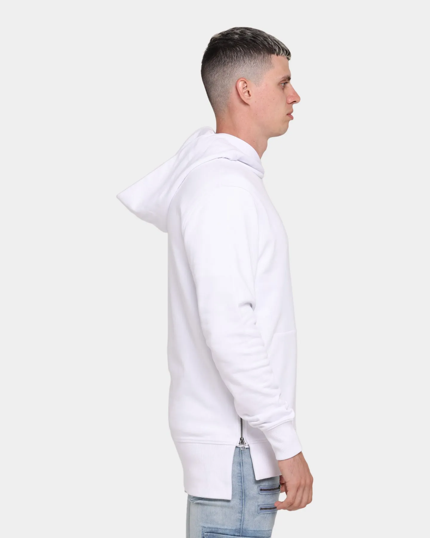 Carré Slash Raffine Hoodie White