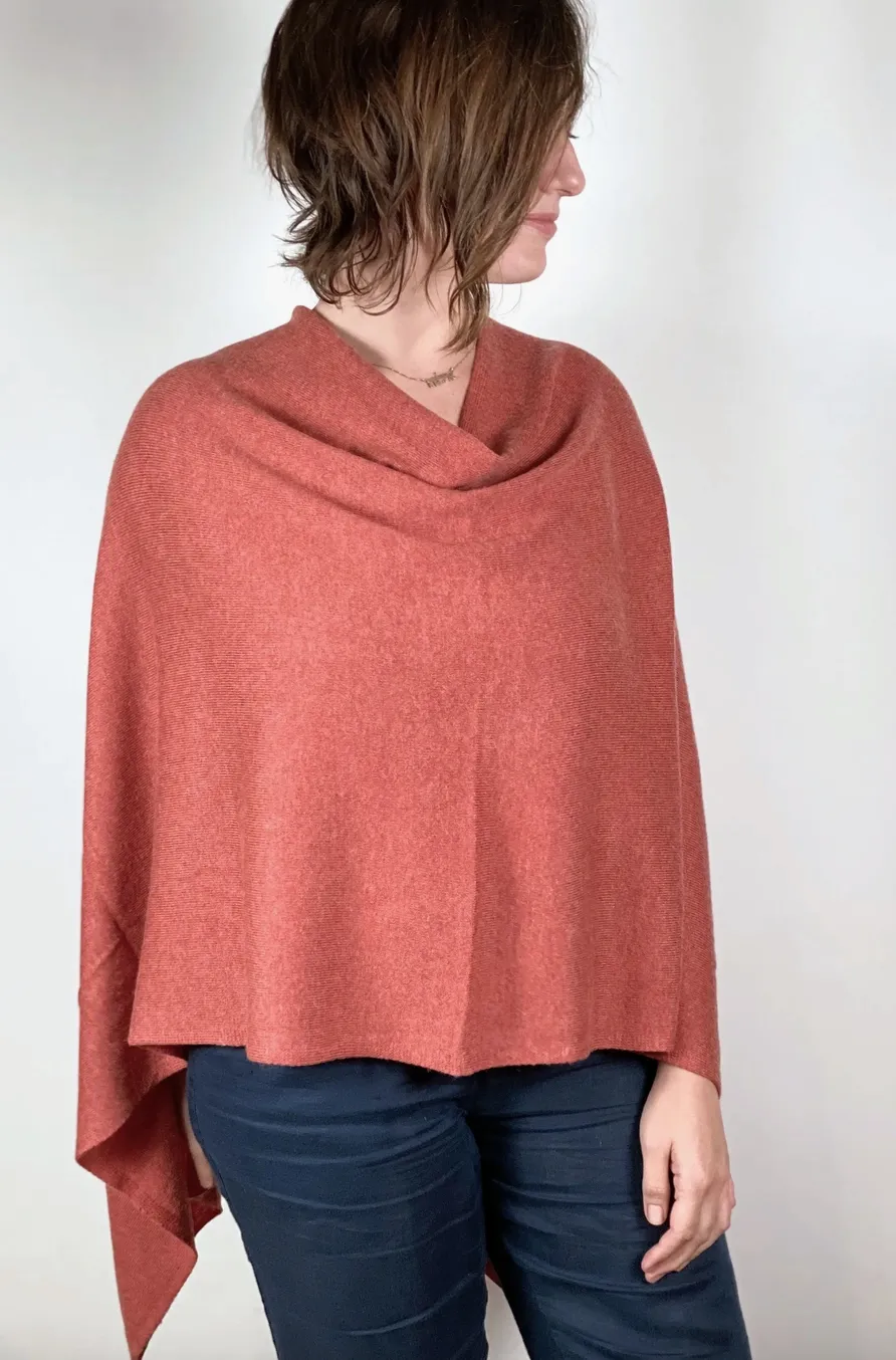 Cashmere Wrap Poncho