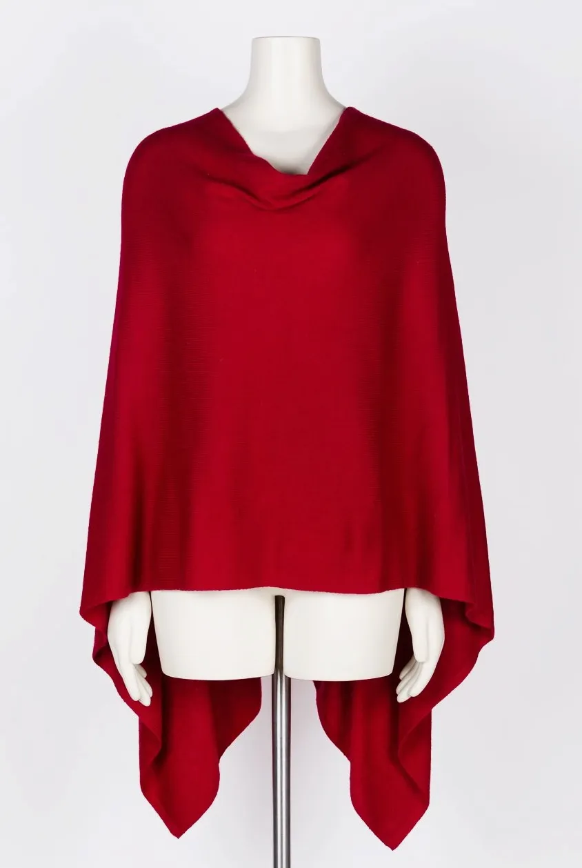 Cashmere Wrap Poncho