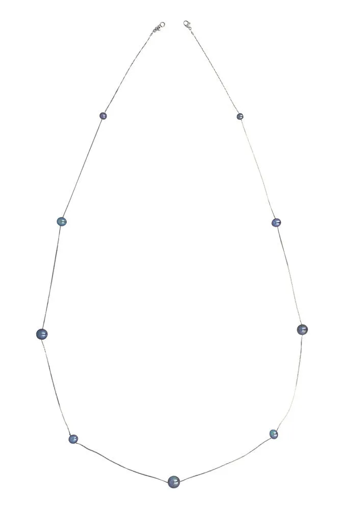 Chan Luu Floating Pearl Layering Necklace