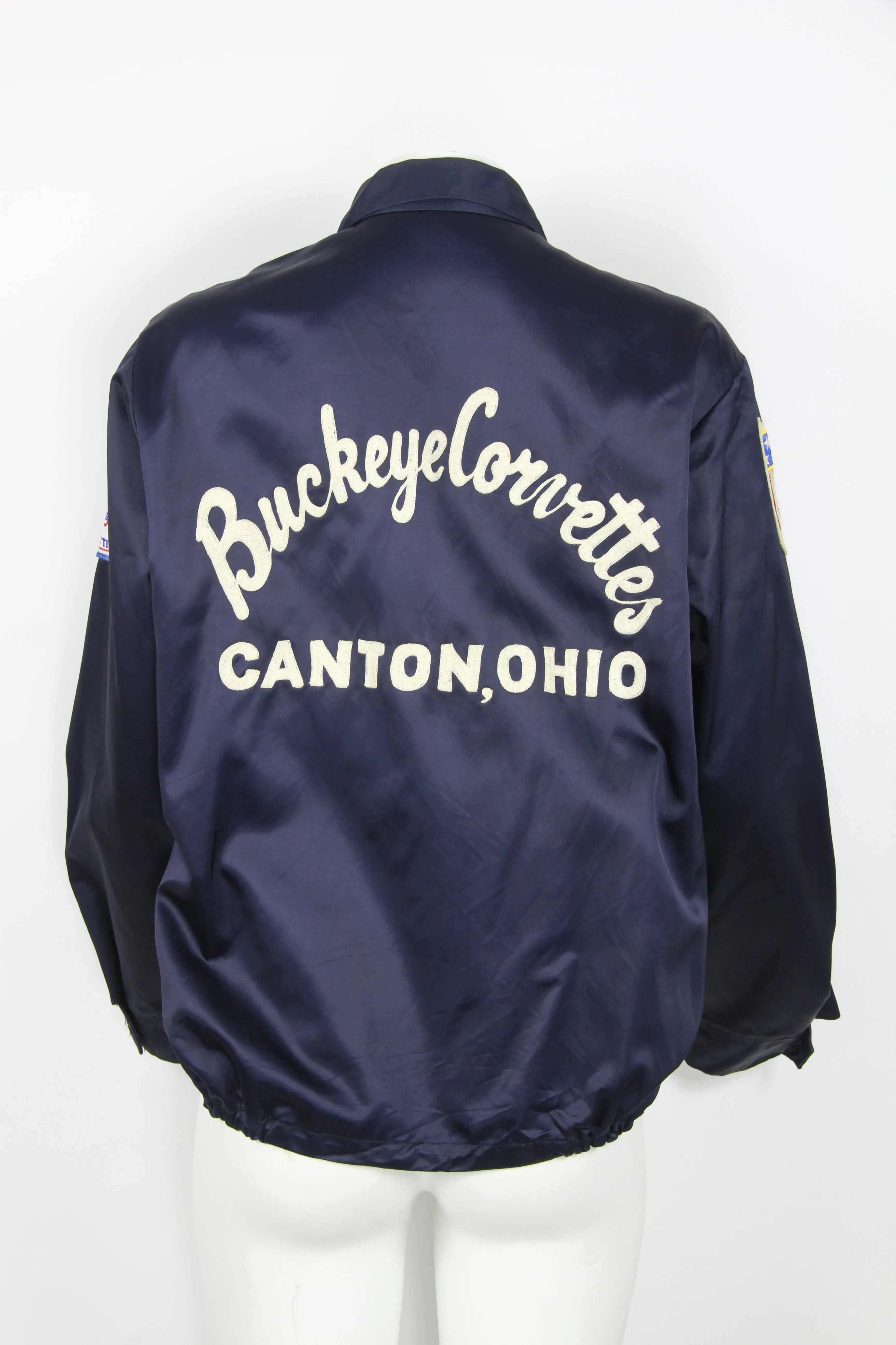 Chevrolet racing jacket with chain stitch embroidery - M