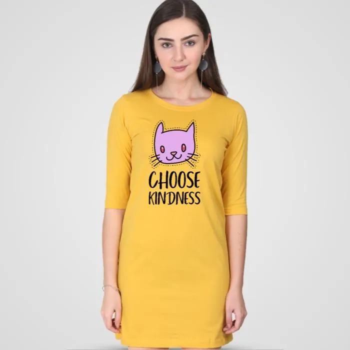 Choose Kindness T-shirt Dress