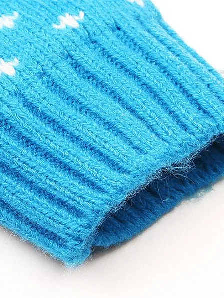 Christmas Elk Snowflake Jumper Knitting Sweater Baby Boy Crochet Sweatshirt