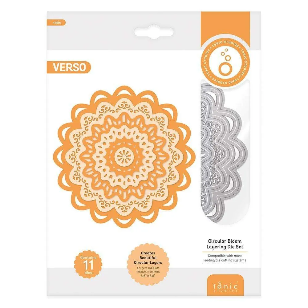 Circular Bloom Layering Die Set - 4489E