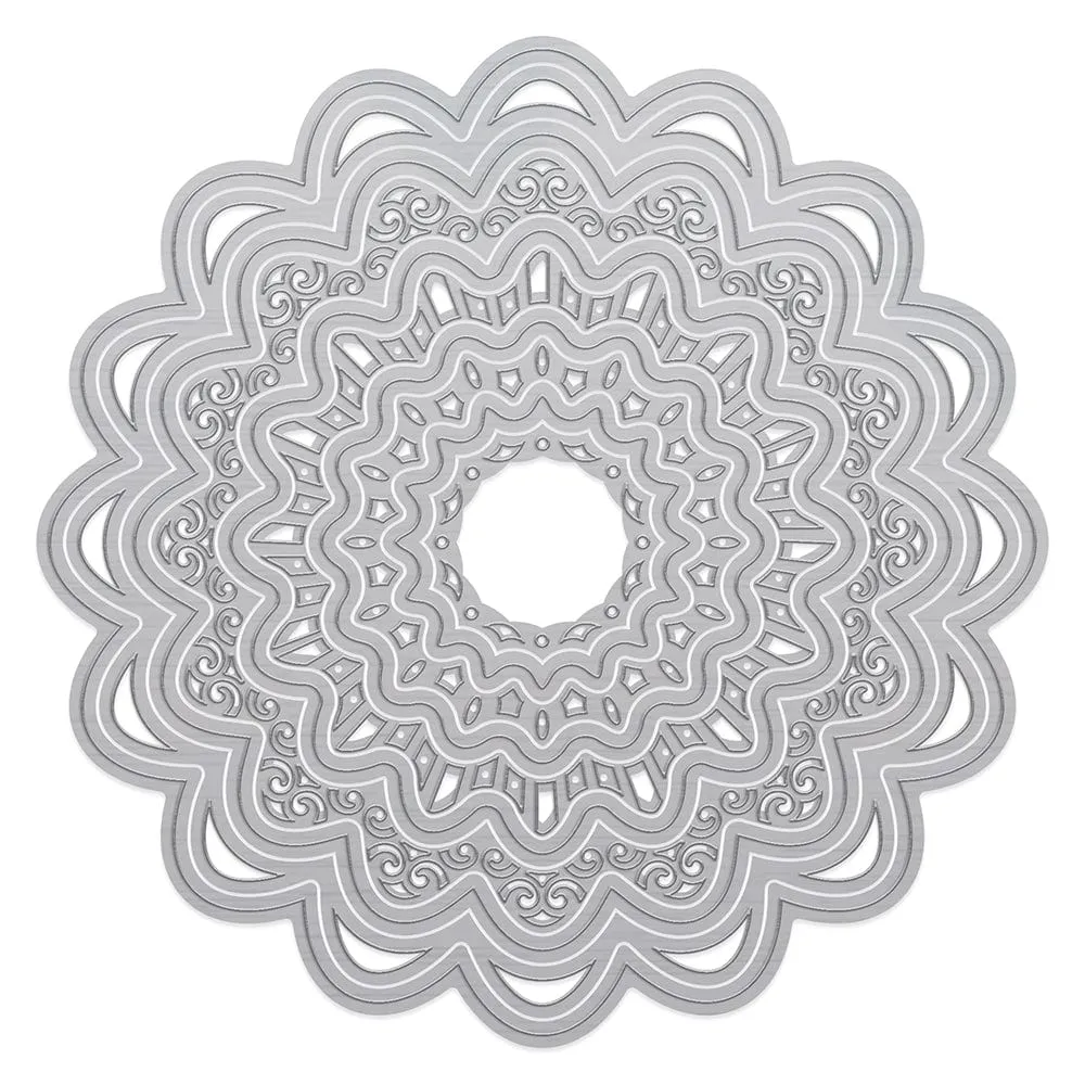 Circular Bloom Layering Die Set - 4489E