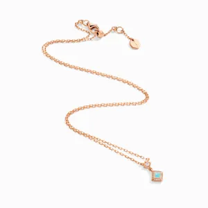 Cleo Lotus Pavé Pendant Necklace