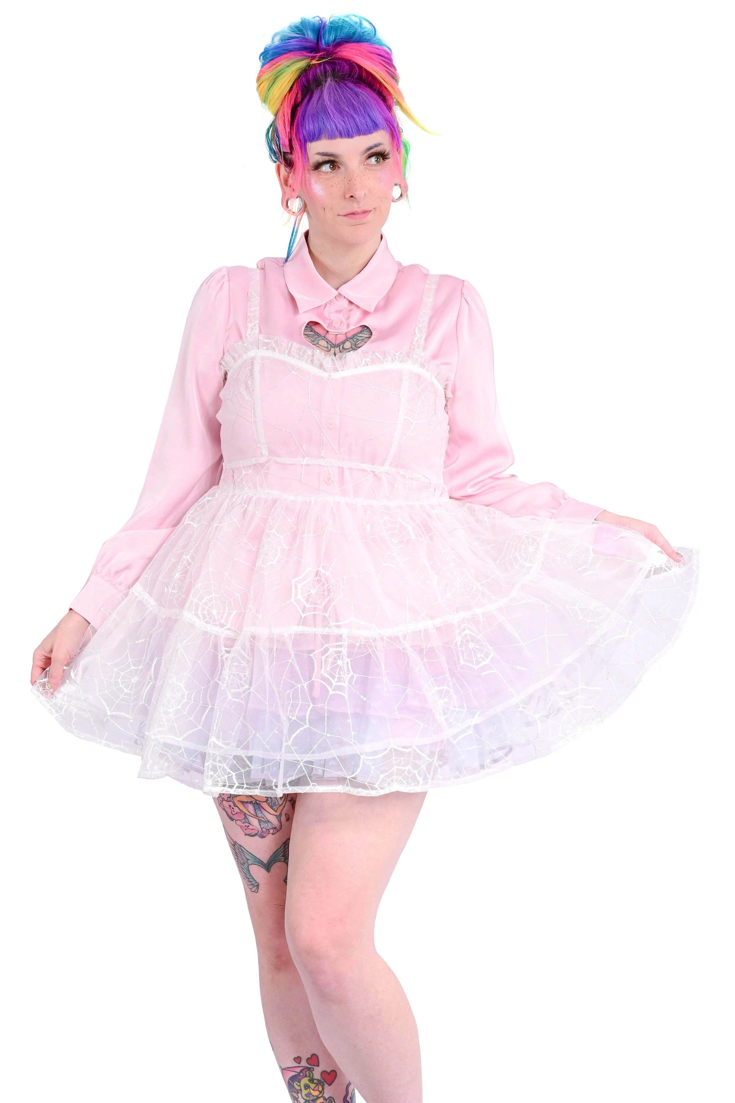 Cobweb Puff Overdress